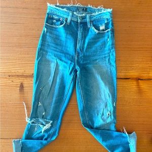 Abercrombie Ultra Hi Rise Mom Jean
